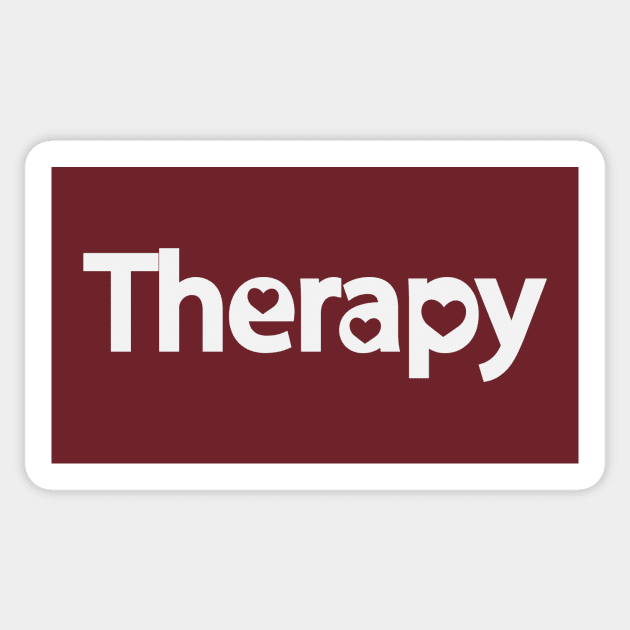 Therapy providing therapy typography design Sticker by DinaShalash